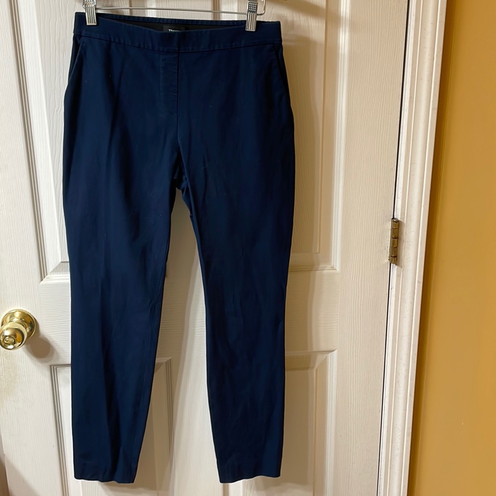 Theory Navy Trouser / Dress Pant